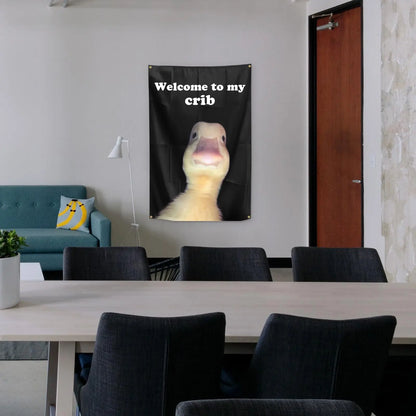 Quacky Welcome Flag