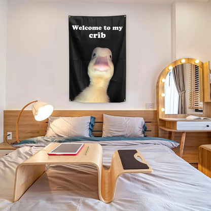 Quacky Welcome Flag